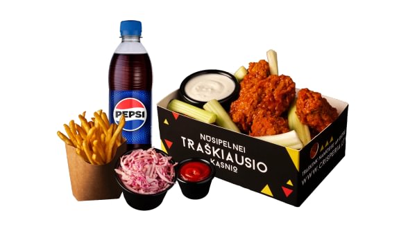 Buffalo sparnelių kompleksas